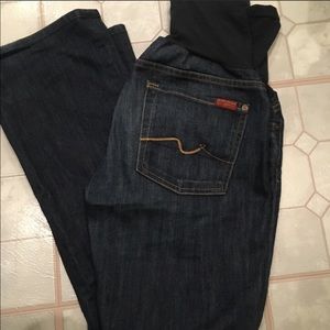 7 for all mankind maternity jeans